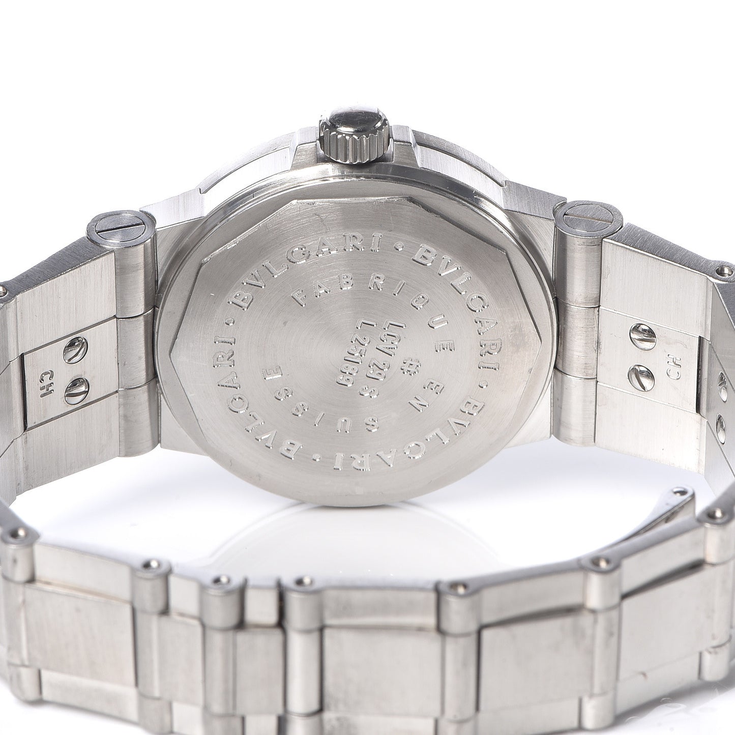 Stainless Steel 29mm Diagono Automatic Watch Black