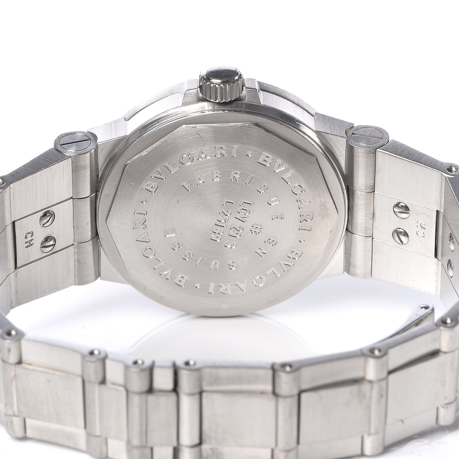 Bulgari Stainless Steel 29mm Diagono Automatic Watch Black 5 of 6