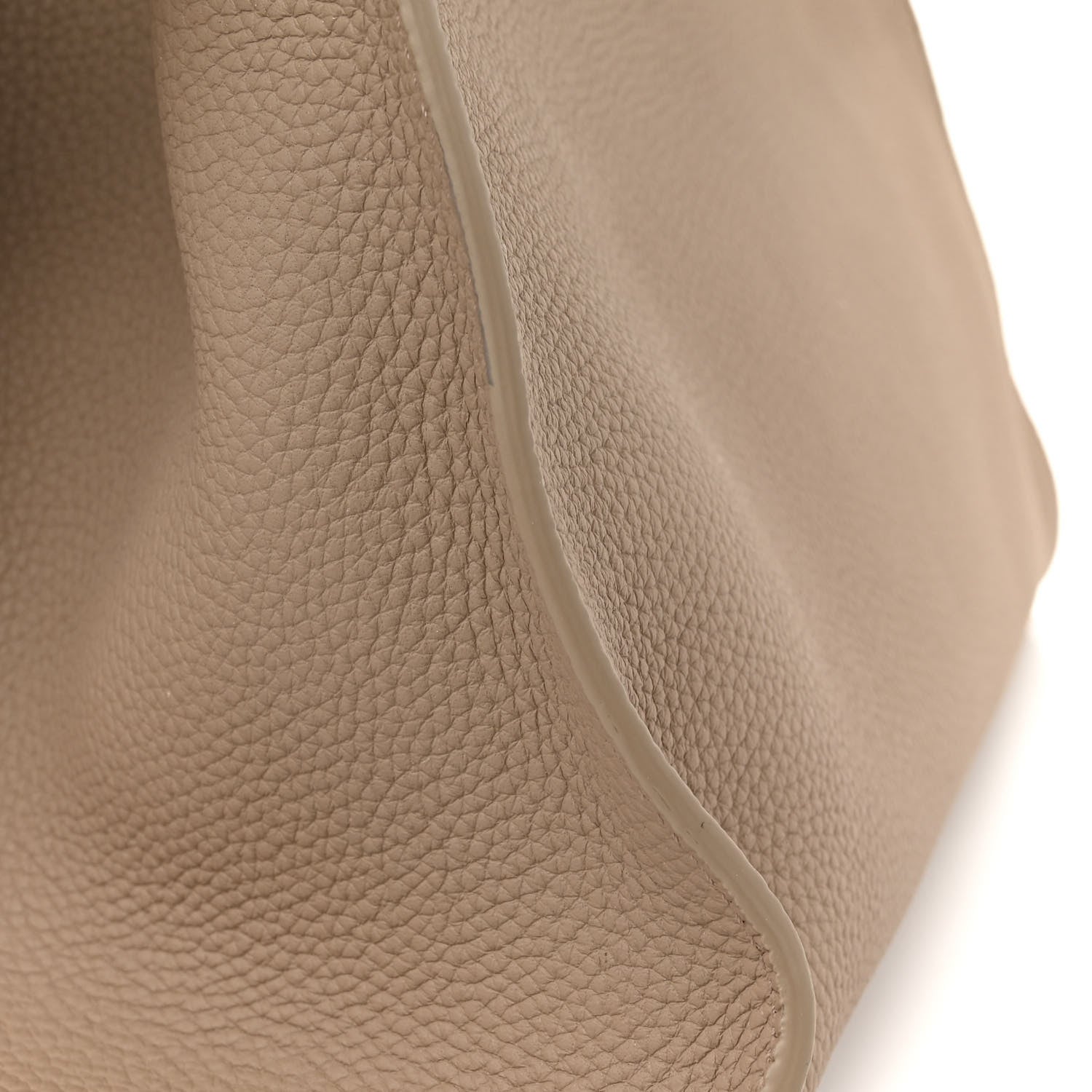 The Row Matte Grained Calfskin Soft Margaux 15 Dark Taupe 11 of 11