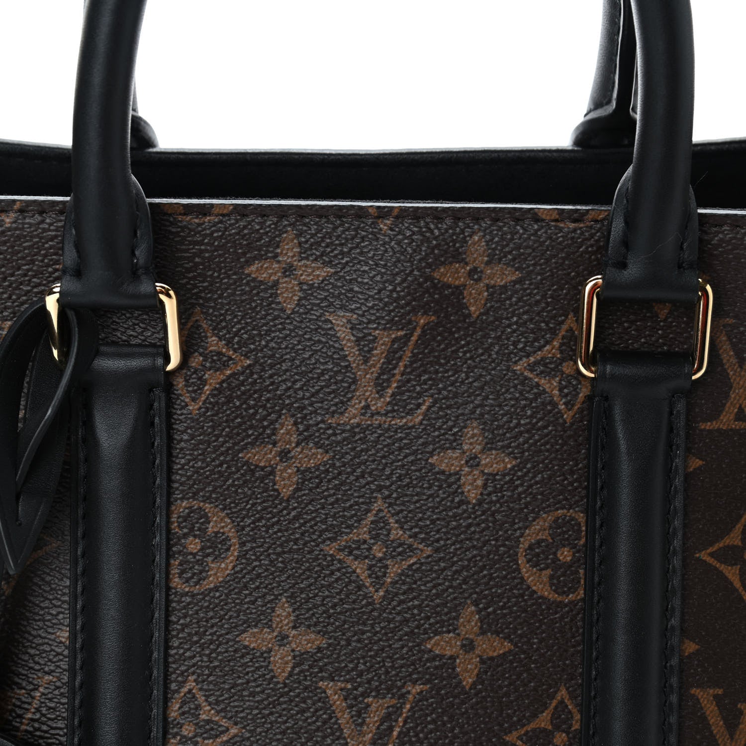 Louis Vuitton Monogram Soufflot MM Black 8 of 10