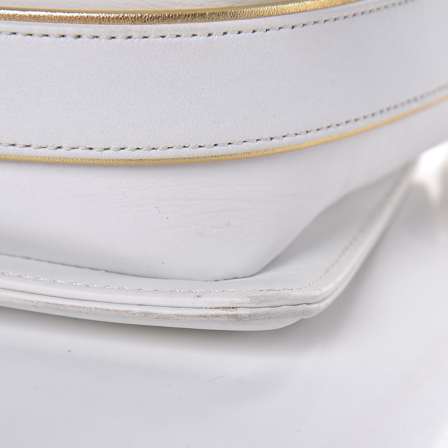 Chanel Sheepskin Braided Medium Boy Reverso Flap White 11 of 18