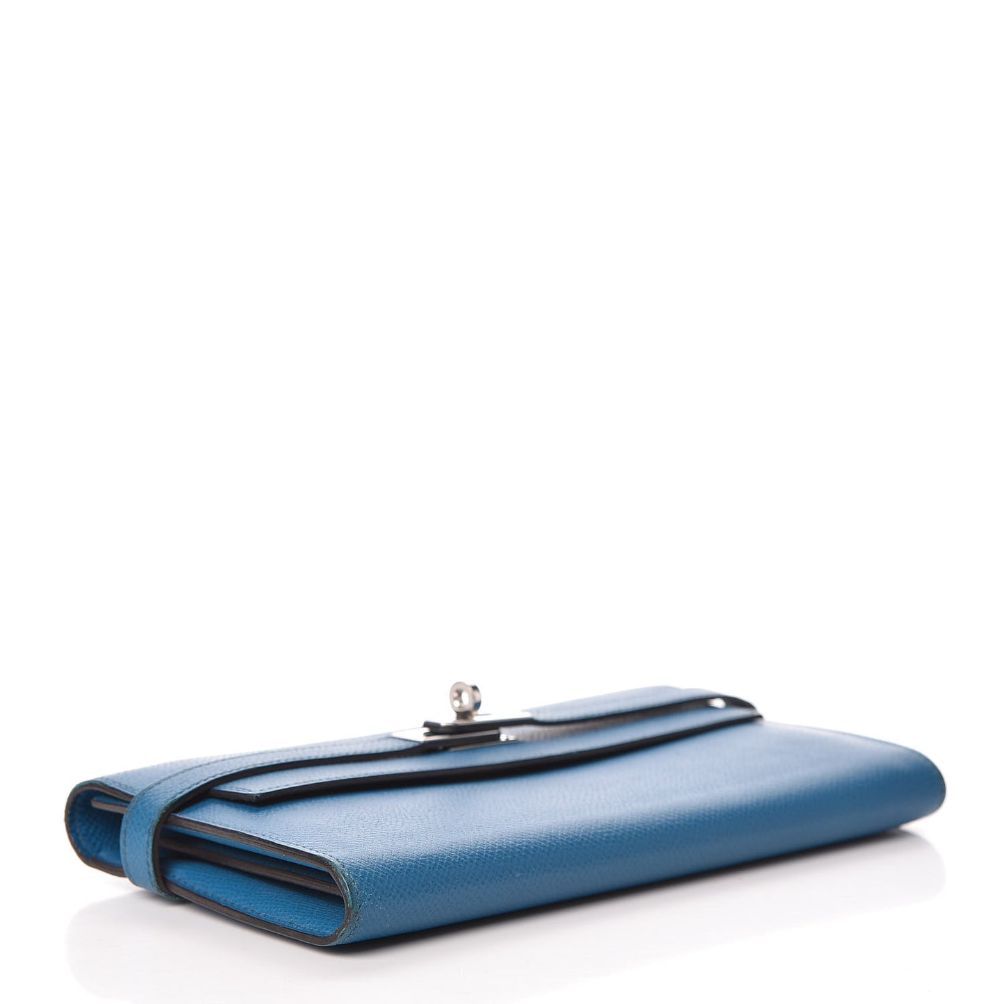Epsom Kelly Longue Wallet Bleu Izmir