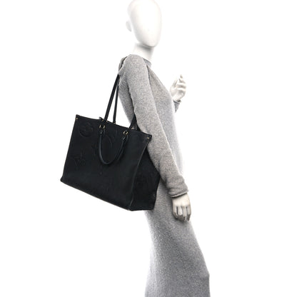 Louis Vuitton Empreinte Monogram Giant Onthego GM Black 2 of 11
