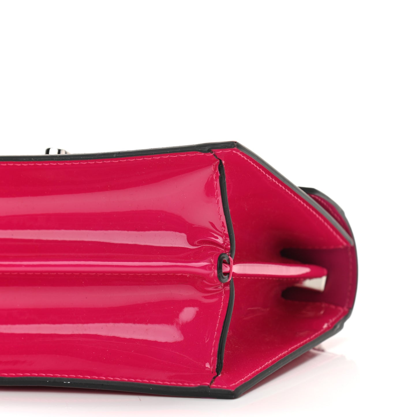 Patent Elisa Mini Shoulder Bag Bomba