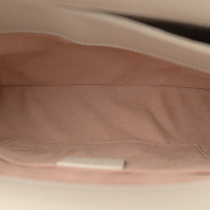 Gucci GG Supreme Monogram Flora Web Small Ophidia Chain Shoulder Bag White 5 of 14