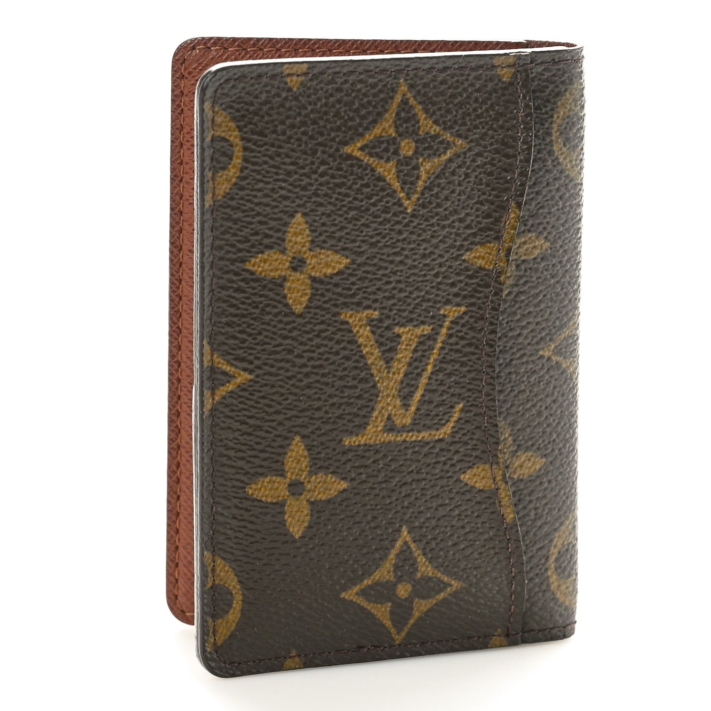 Monogram Pocket Organizer Card Holder