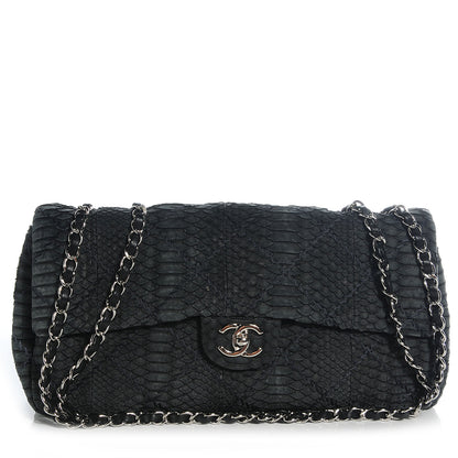 Chanel Python Ultimate Stitch Flap Grey 1 of 8