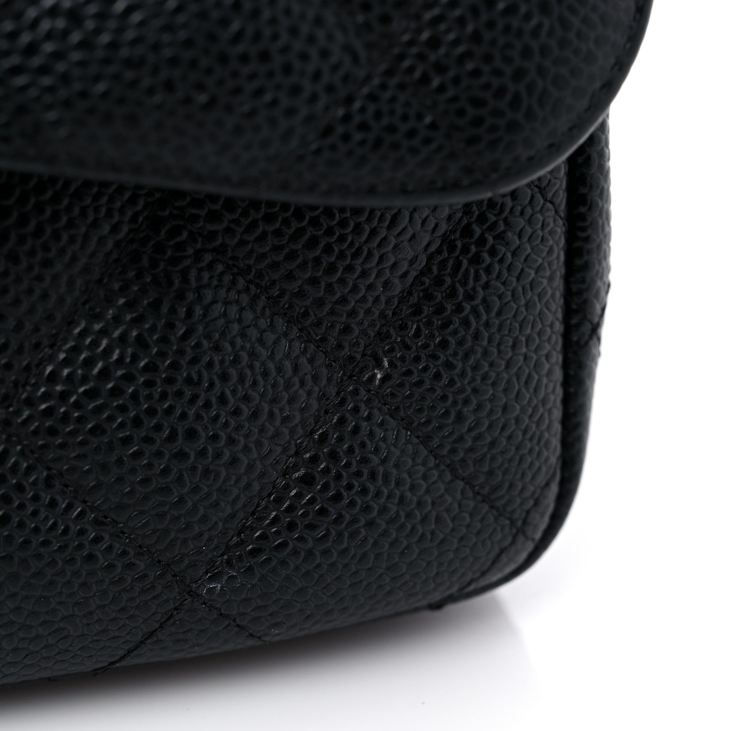 Chanel Caviar Quilted Jumbo Double Flap Black 15 of 16