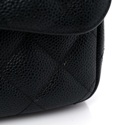 Chanel Caviar Quilted Jumbo Double Flap Black 15 of 16