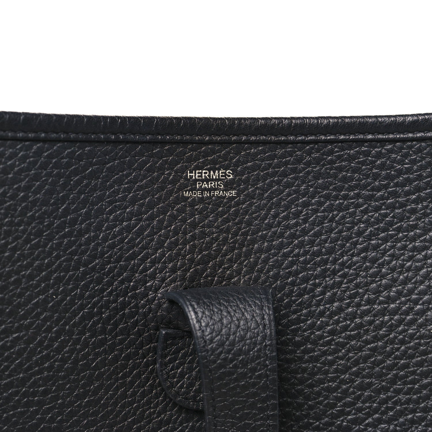 Hermes Taurillon Clemence Evelyne III GM Black 6 of 12
