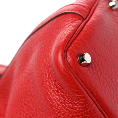 Hermes Taurillon Clemence Picotin 18 PM Rouge Vif 9 of 10