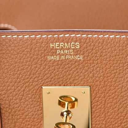 Hermes Togo Birkin 35 Gold 9 of 37