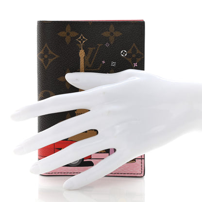 Louis Vuitton Monogram 2019 Christmas Animation Passport Cover Rouge 2 of 8
