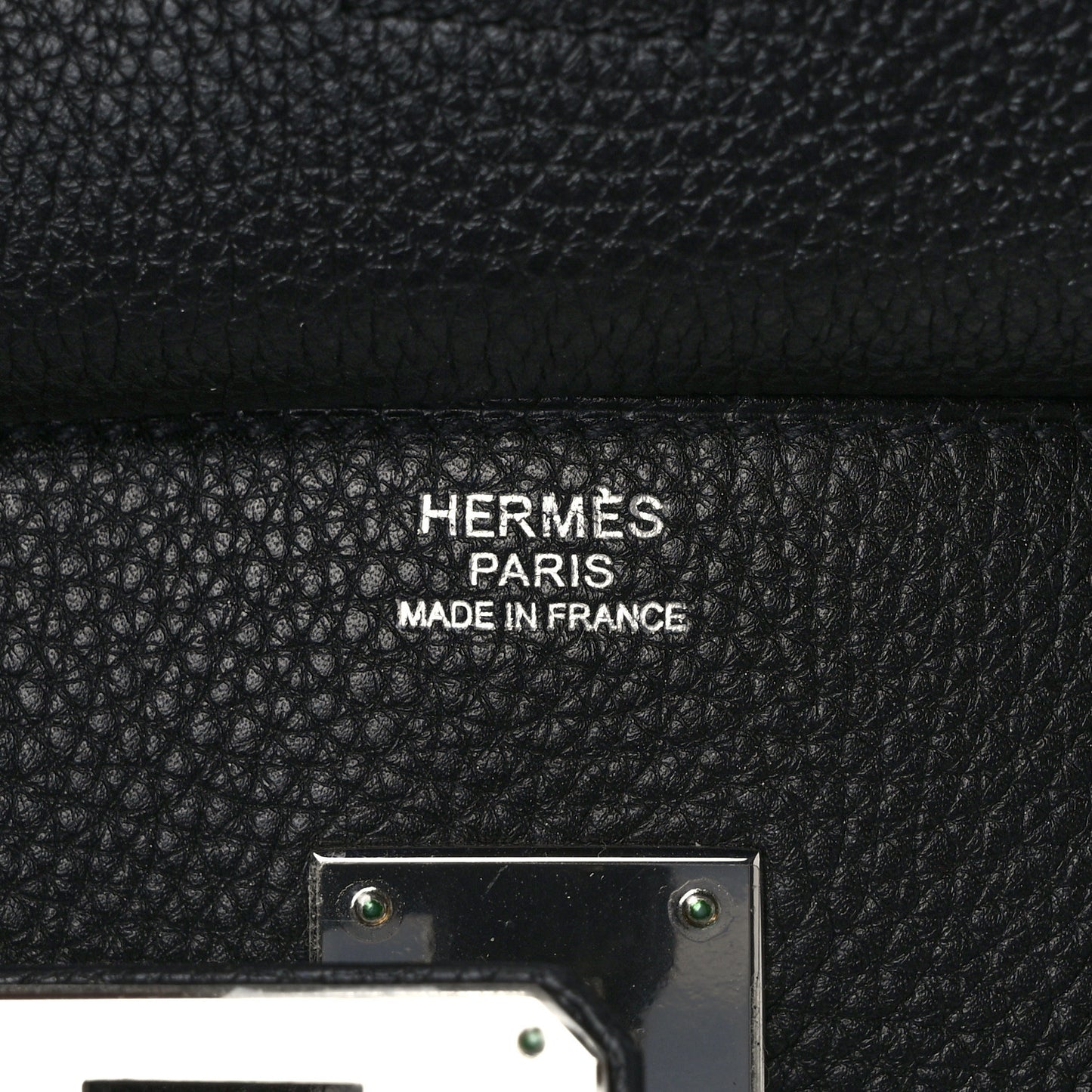 Togo Birkin 30 Black