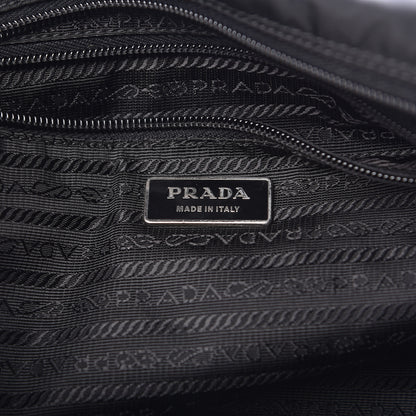 Prada Nylon Vela Messenger Bag Black 6 of 21