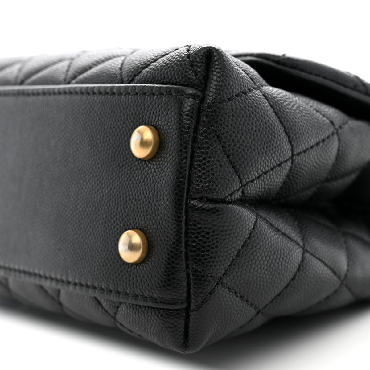 Chanel Caviar Quilted Mini Coco Handle Flap Black 10 of 10