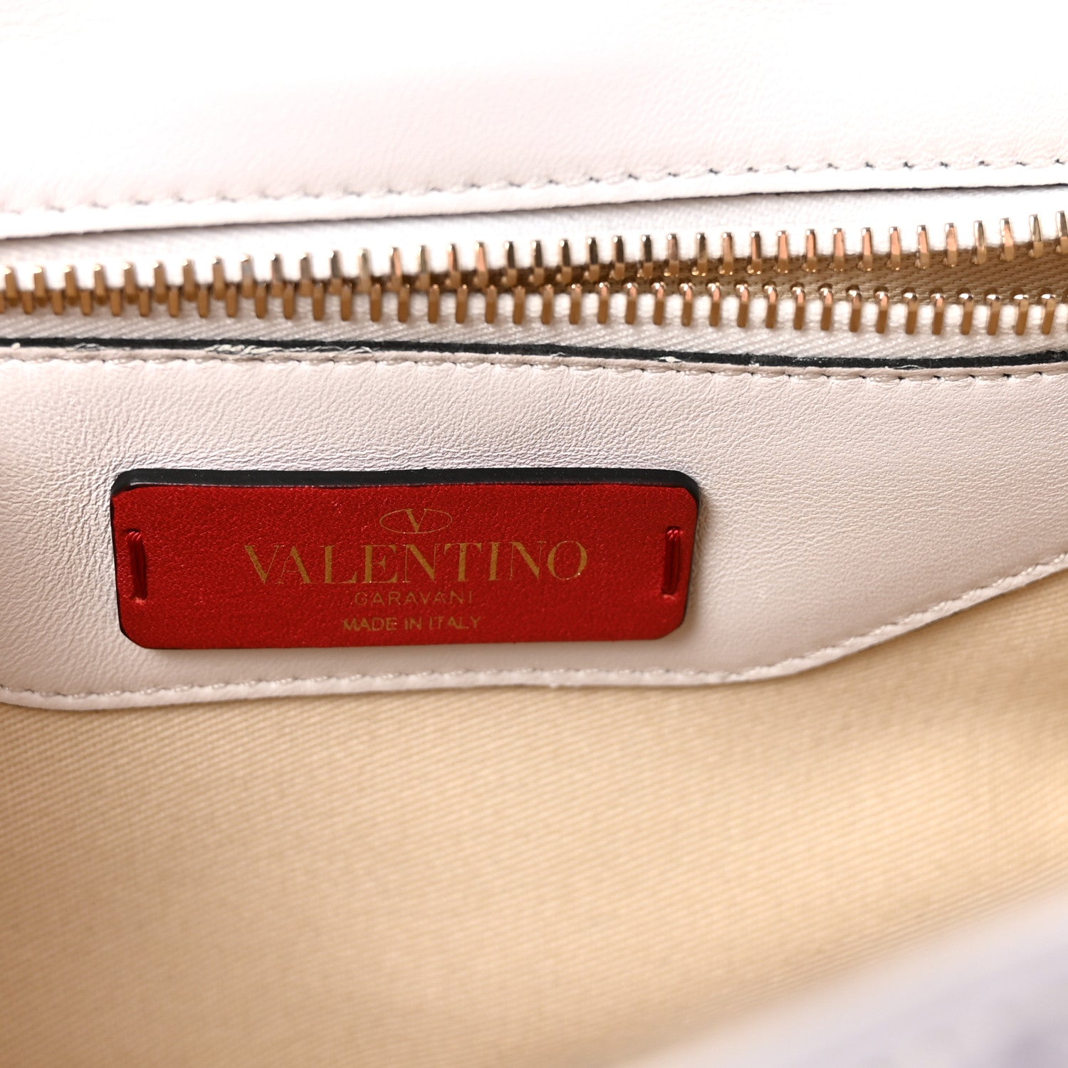 Valentino Garavani Nappa Medium Candystud Top Handle Bag White Black 6 of 9