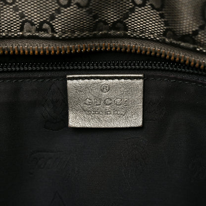 Gucci Imprime Monogram Medium Zippered Shopping Tote Pewter 6 of 10