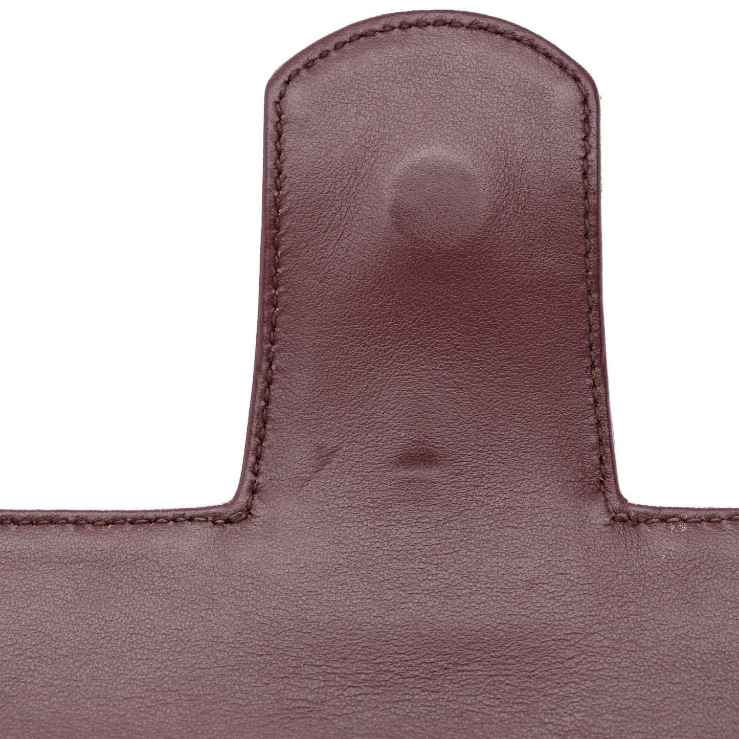 Calfskin Thalia Flap Shoulder Bag Wine
