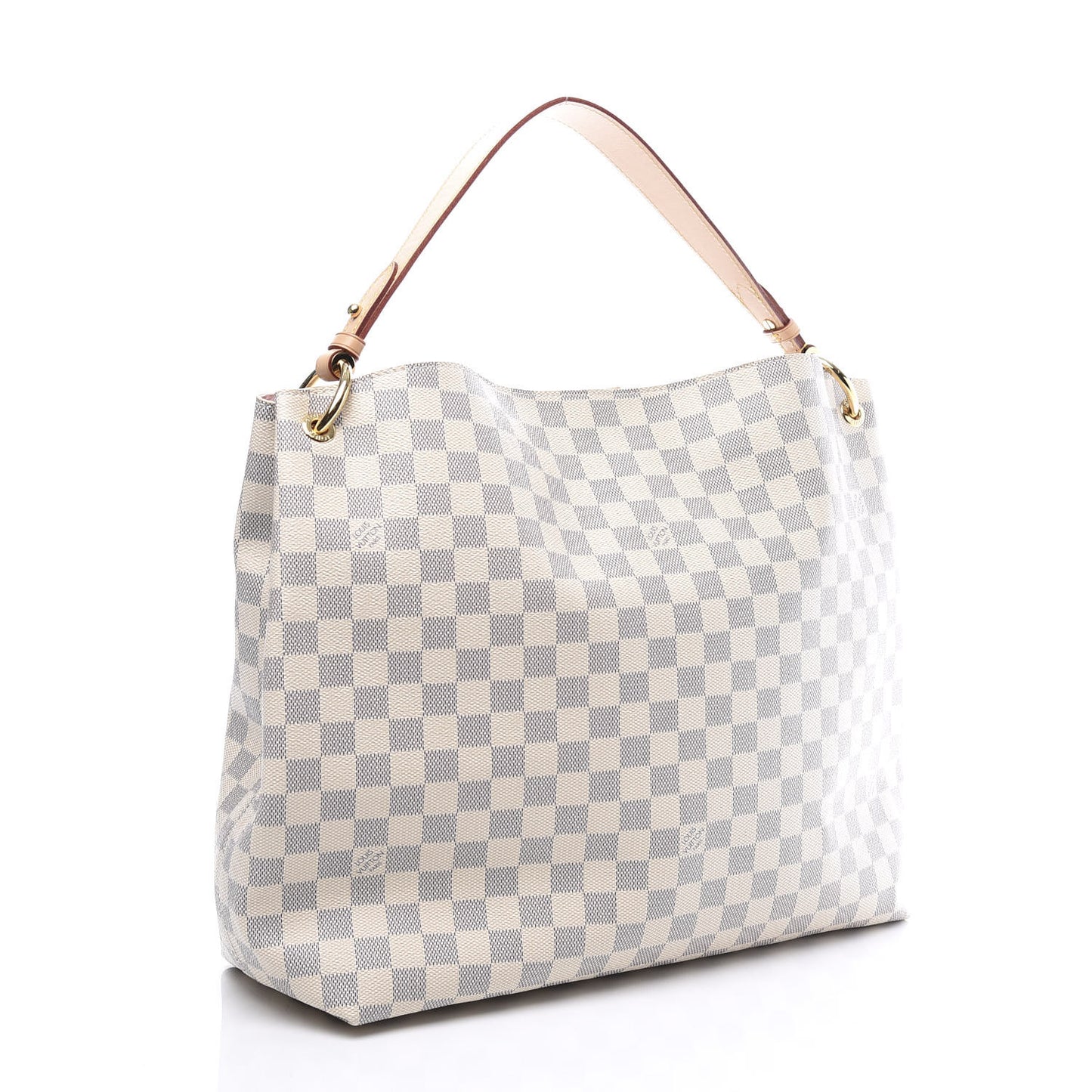 Damier Azur Graceful MM Rose Ballerine
