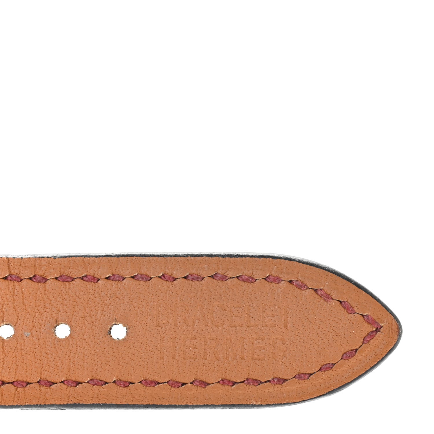 Hermes Swift 38mm Apple Watch Double Tour Band Bordeaux 3 of 7