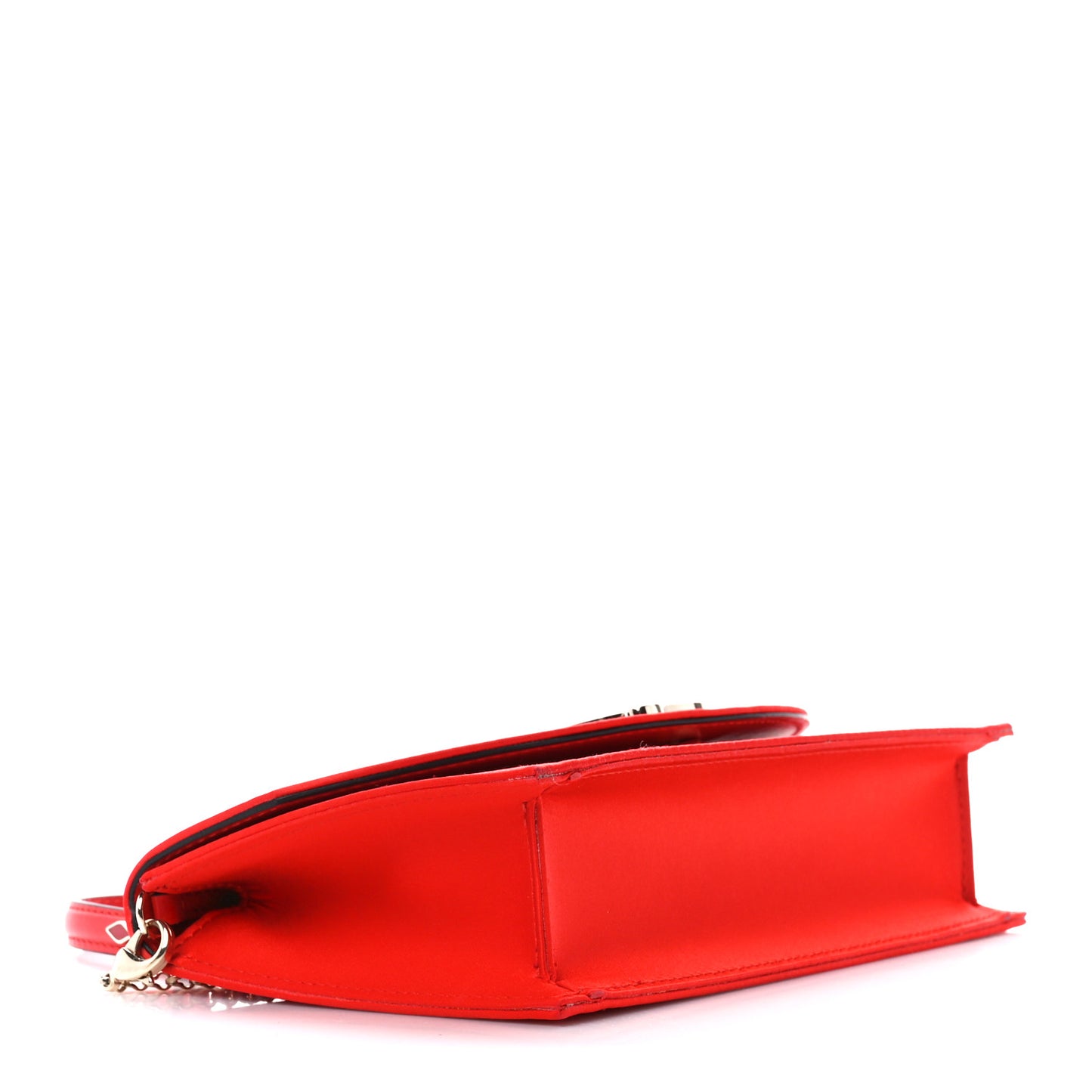 Satin Loubi54 Crossbody Clutch Red