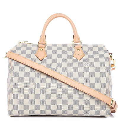 Louis Vuitton Damier Azur Speedy Bandouliere 30 1 of 12