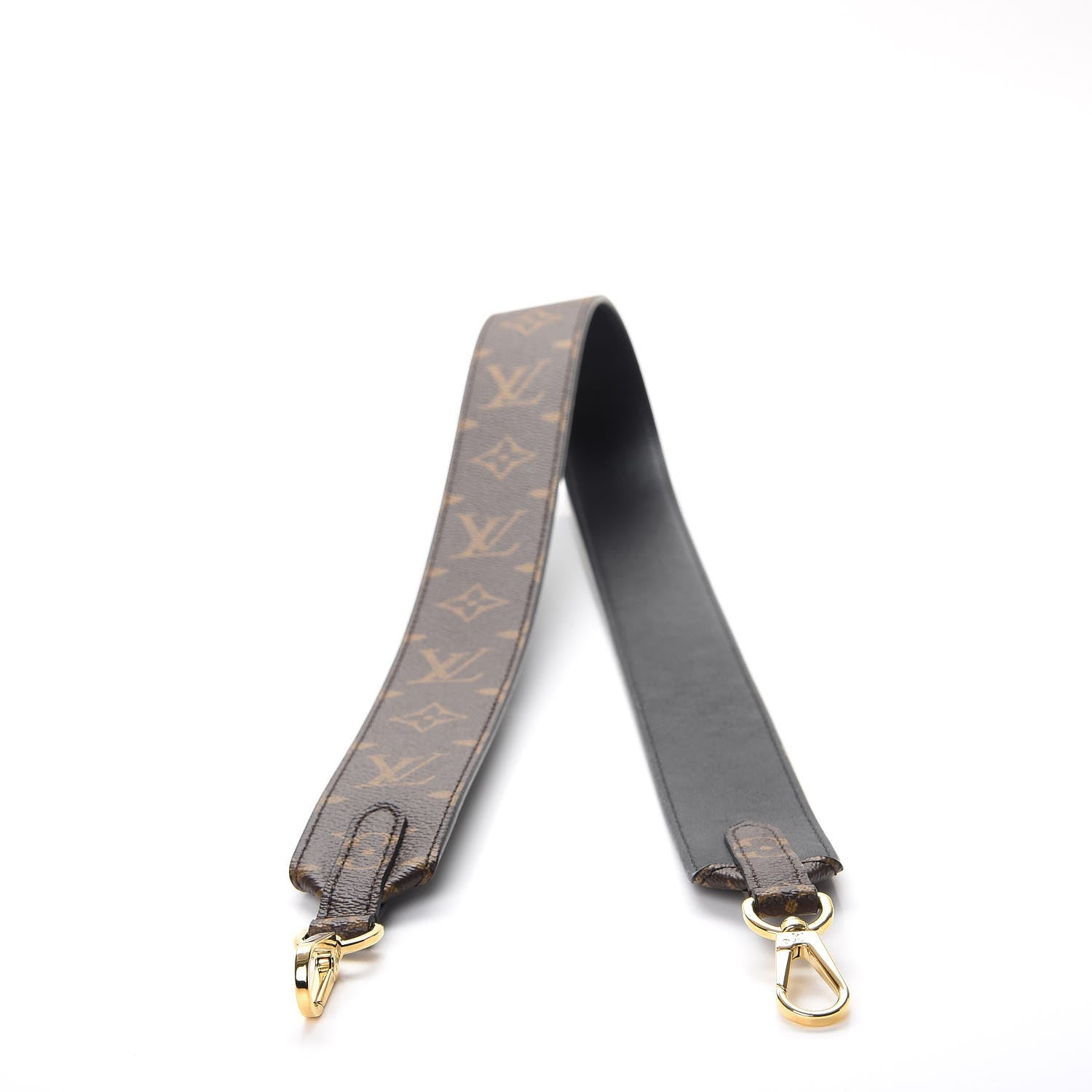 Louis Vuitton Monogram Bandouliere Shoulder Strap Black 3 of 10