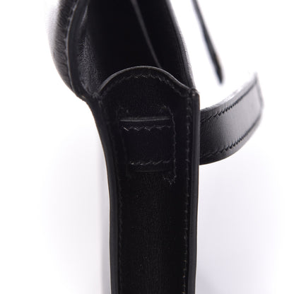 Hermes Box Kelly Cut Clutch Black 14 of 24