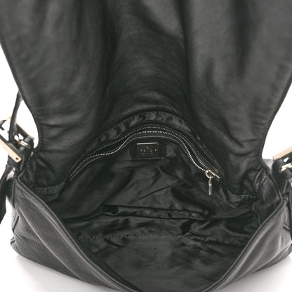 Fendi Lambskin Mama Baguette Black 5 of 12