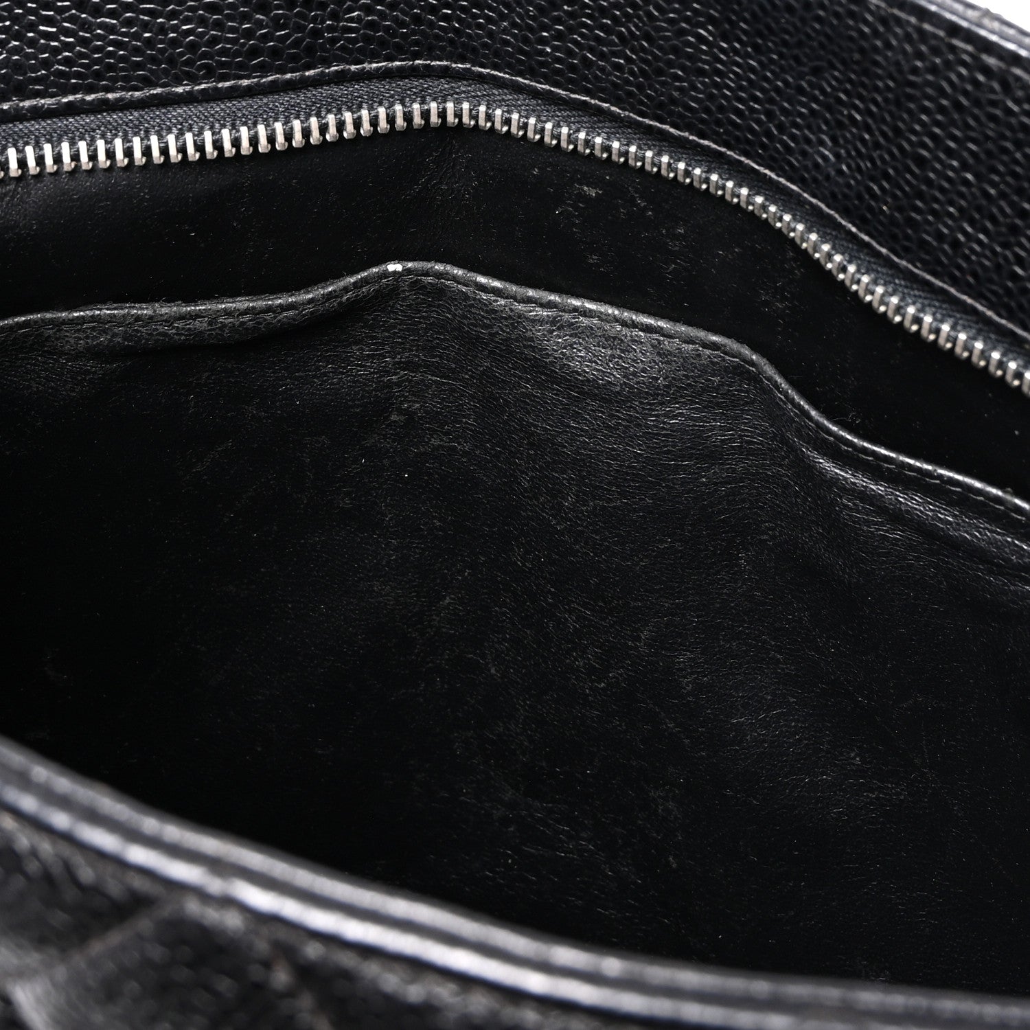 Chanel Caviar Quilted Medallion Tote Black 11 of 15