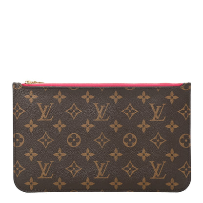 Louis Vuitton Monogram Neverfull MM GM Pochette Pivoine 1 of 7