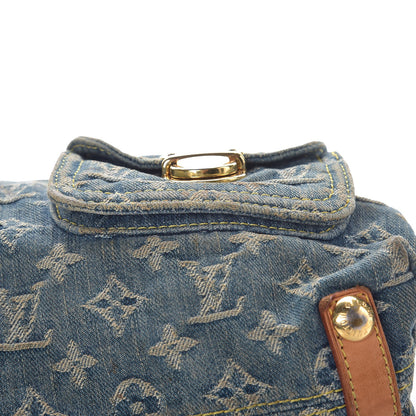 Louis Vuitton Monogram Denim Baggy PM Blue 21 of 22