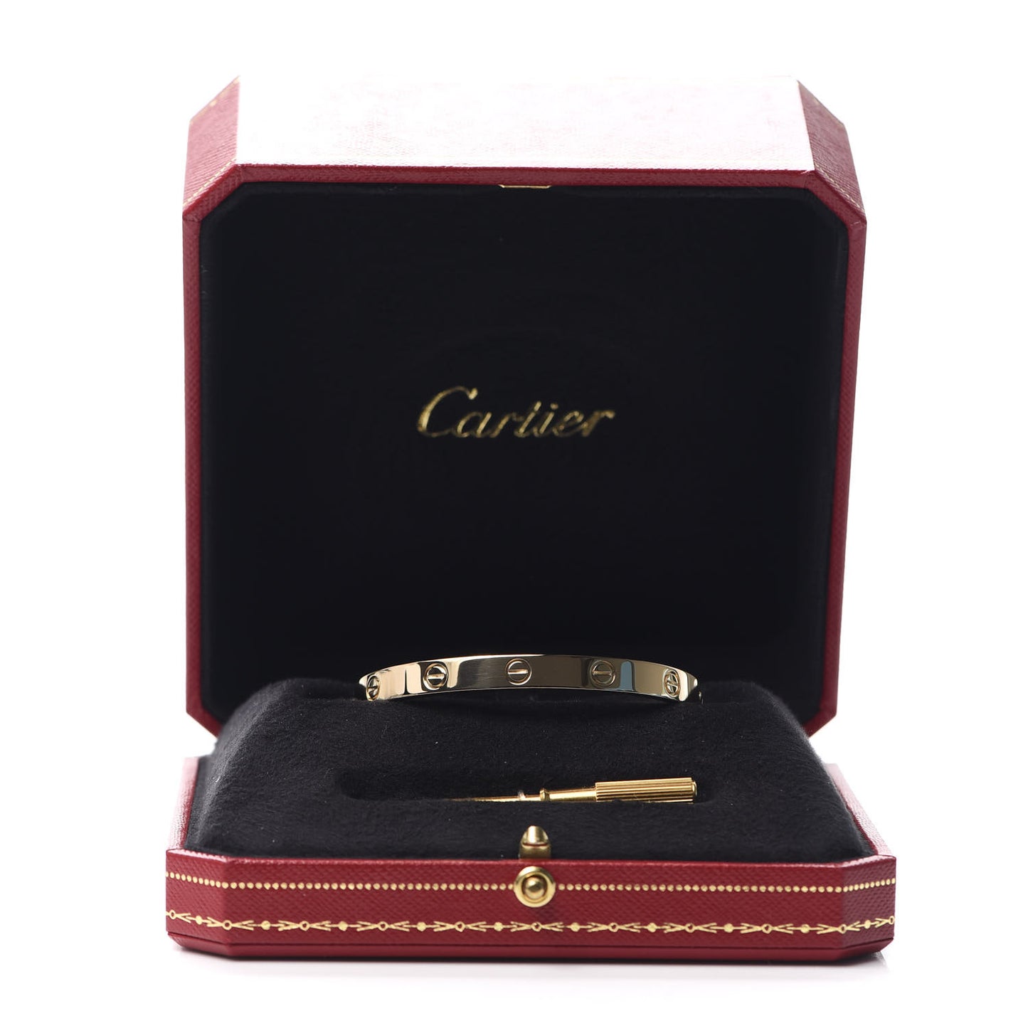 18K Yellow Gold LOVE Bracelet 17