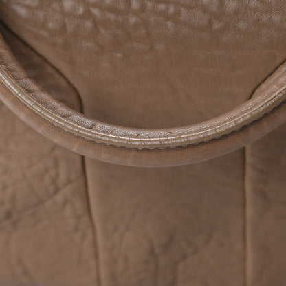 Saint Laurent Pebbled Lambskin Medium Easy Sac Brown 14 of 18
