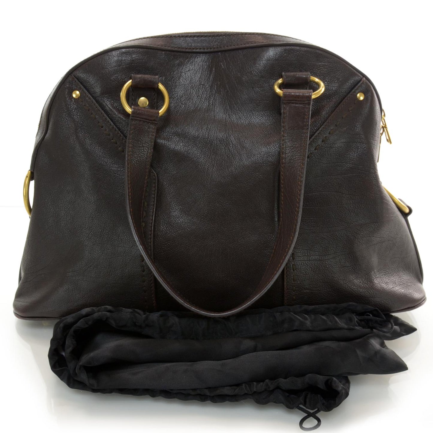 Leather Large Muse Brown