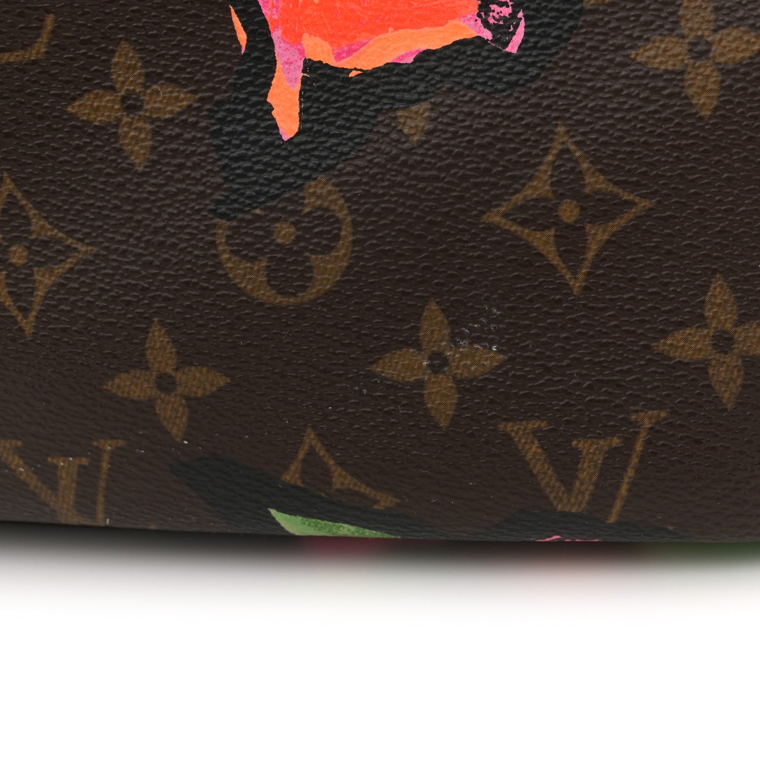 Louis Vuitton Monogram Roses Neverfull MM 12 of 12