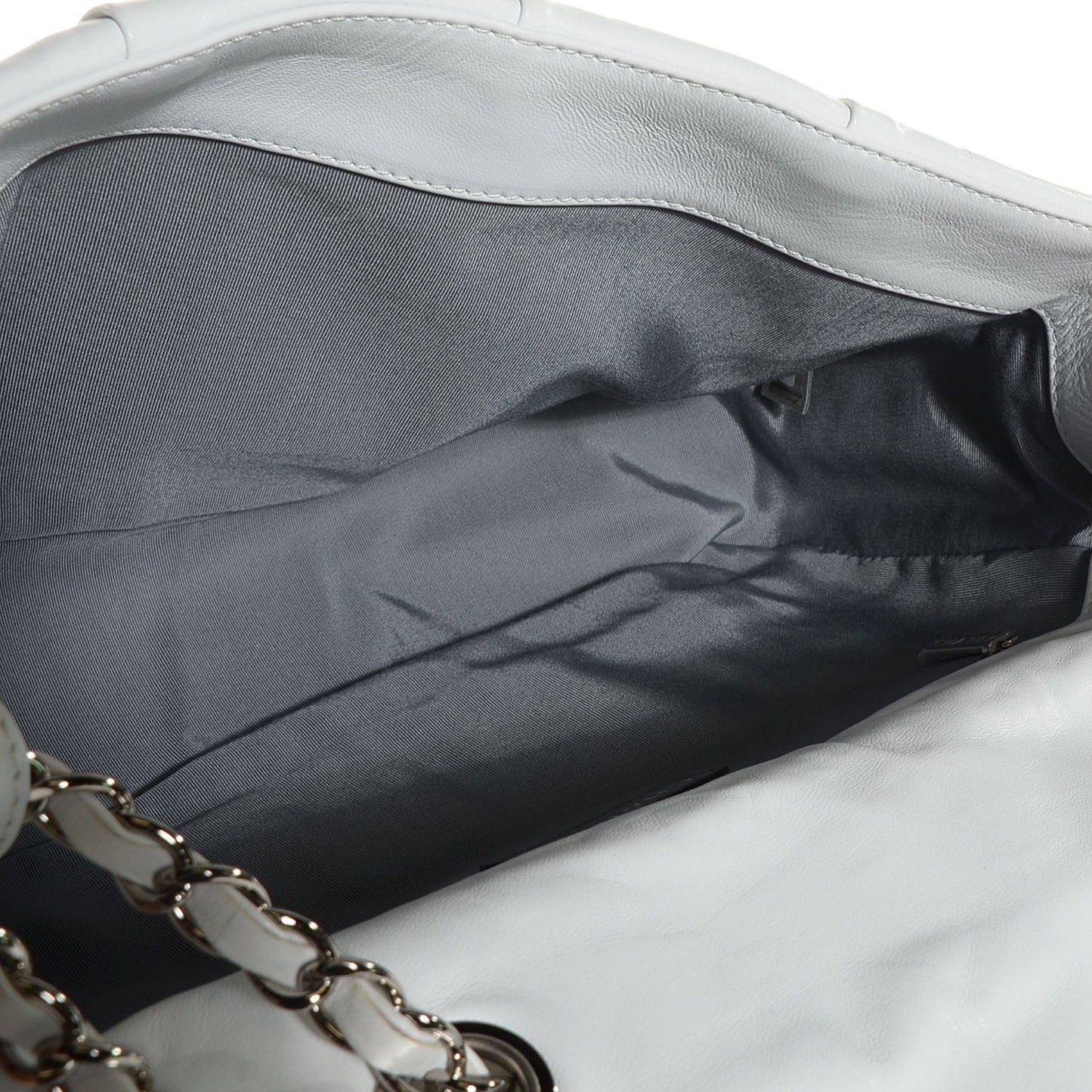 Lambskin Igloo Single Flap White