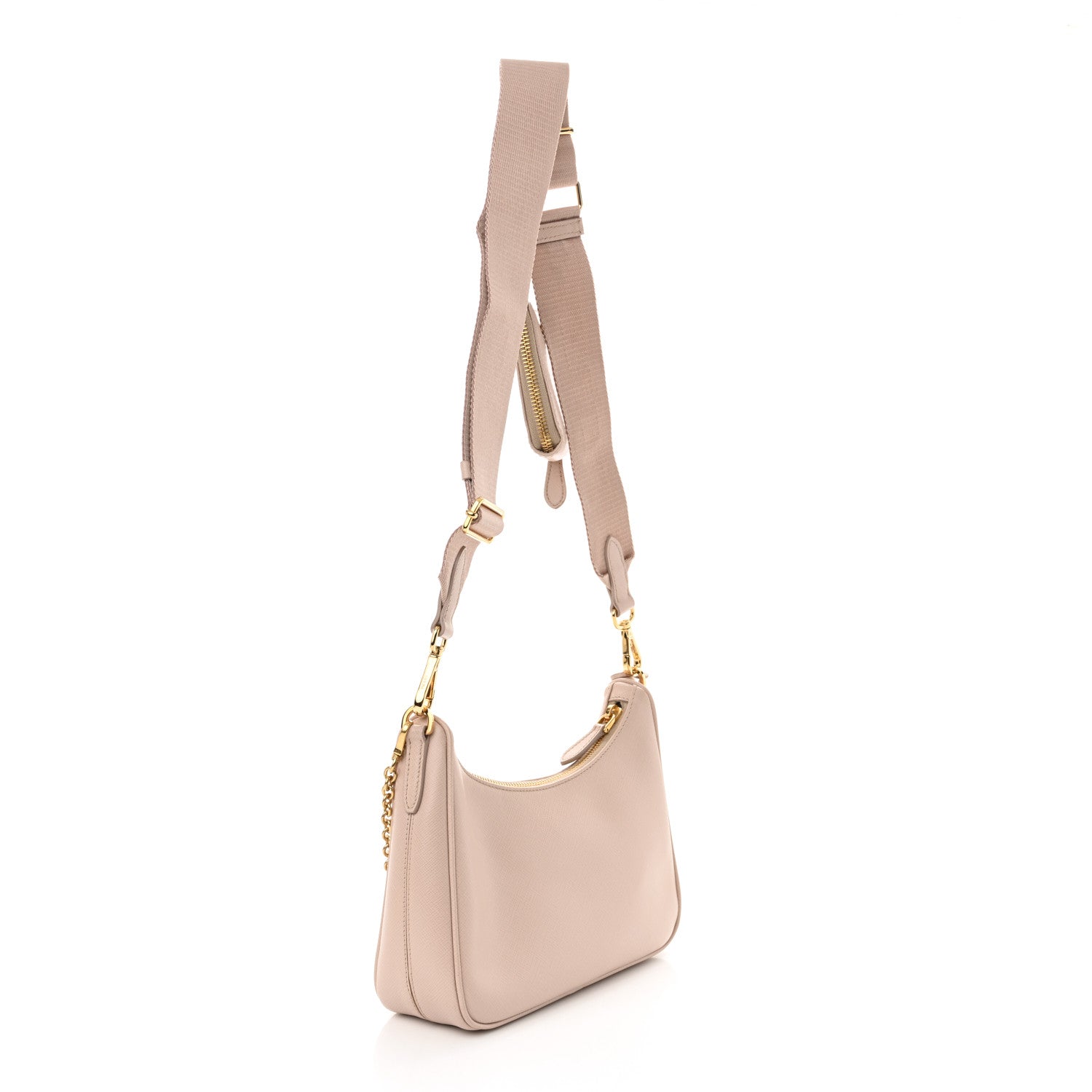 Prada Saffiano Re-Edition 2005 Shoulder Bag Ninfea 3 of 11