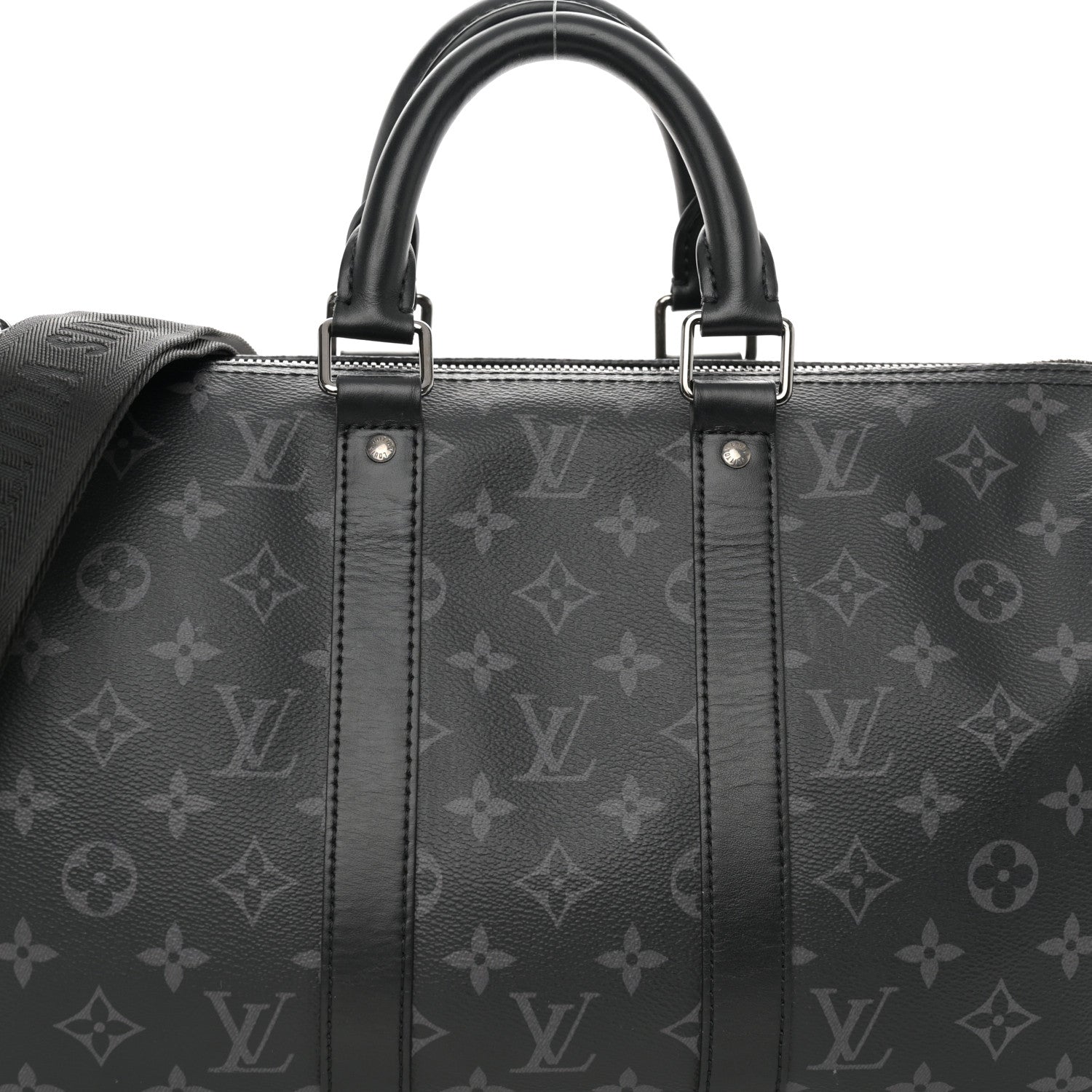 Louis Vuitton Monogram Eclipse Reverse Keepall Bandouliere 35 7 of 10