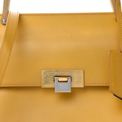 Balenciaga Calfskin Le Dix Cartable S Bag Jaune Citronnade 10 of 10