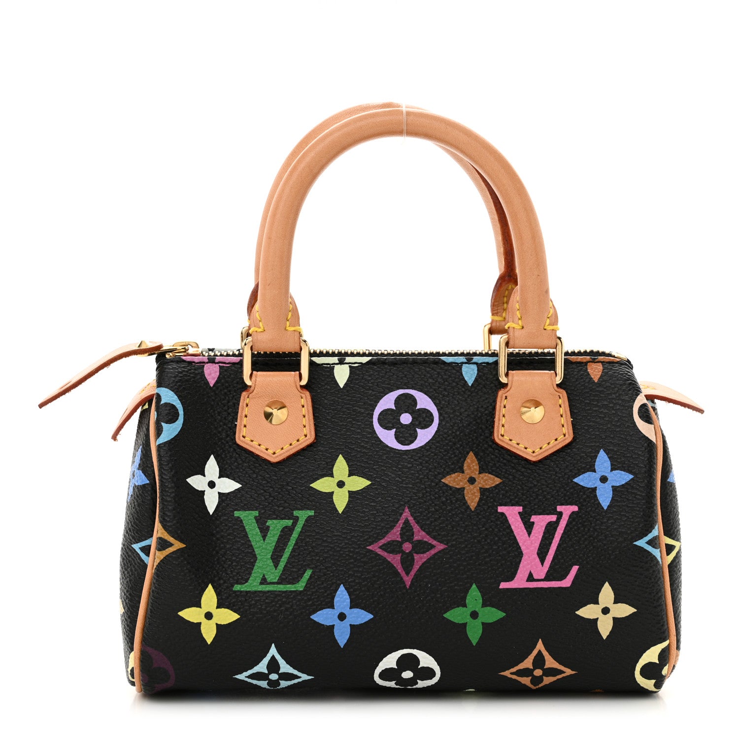 Louis Vuitton Monogram Multicolor Mini Sac HL Speedy Black 1 of 11