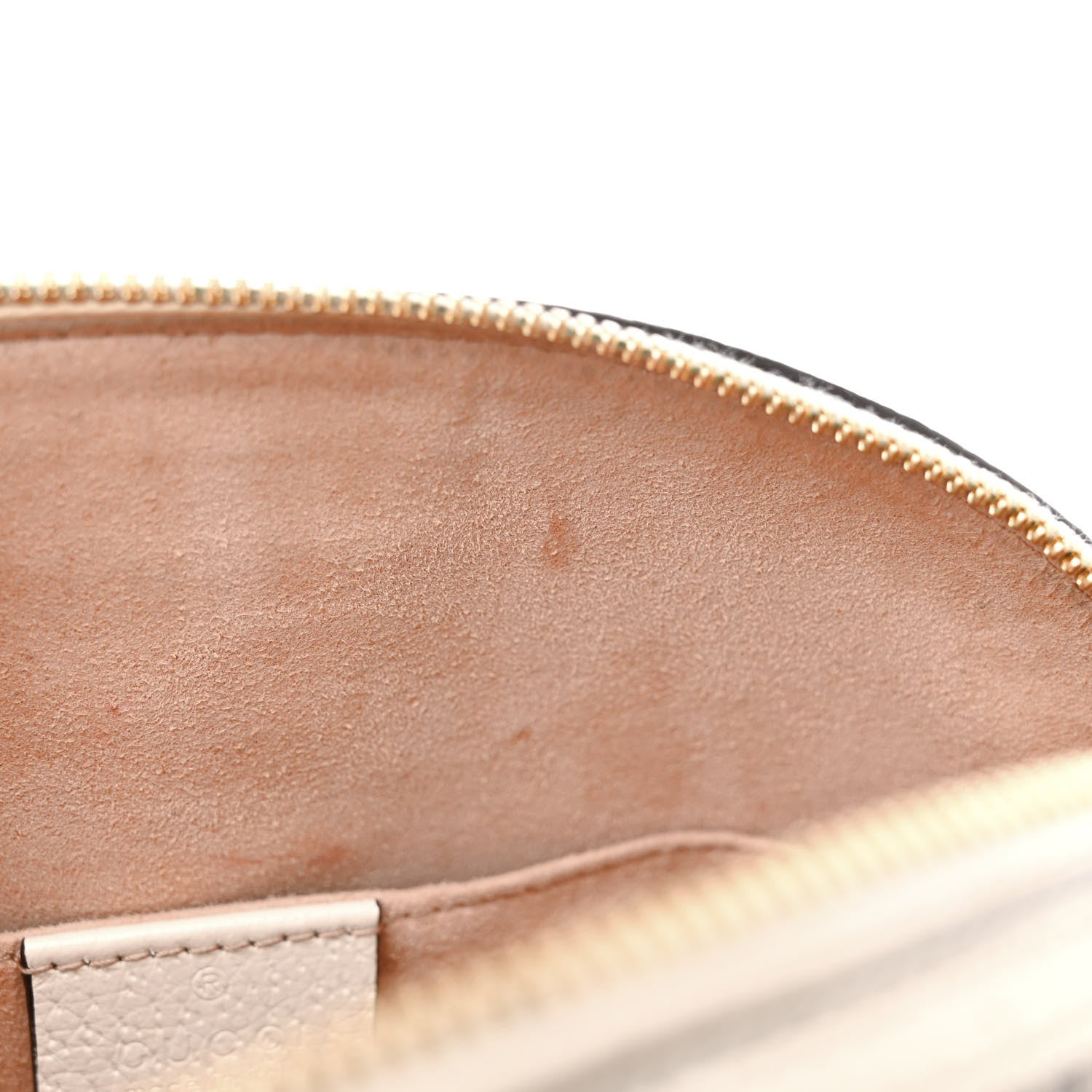 Gucci GG Supreme Monogram Textured Dollar Calfskin Web Small Ophidia Dome Shoulder Bag Beige Ebony Mystic White 13 of 13