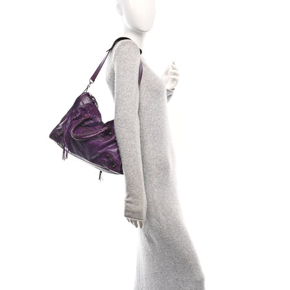 Balenciaga Agneau Classic Hardware City Raisin 2 of 9