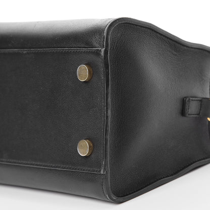 Saint Laurent Calfskin Small Monogram Cabas Black 12 of 15