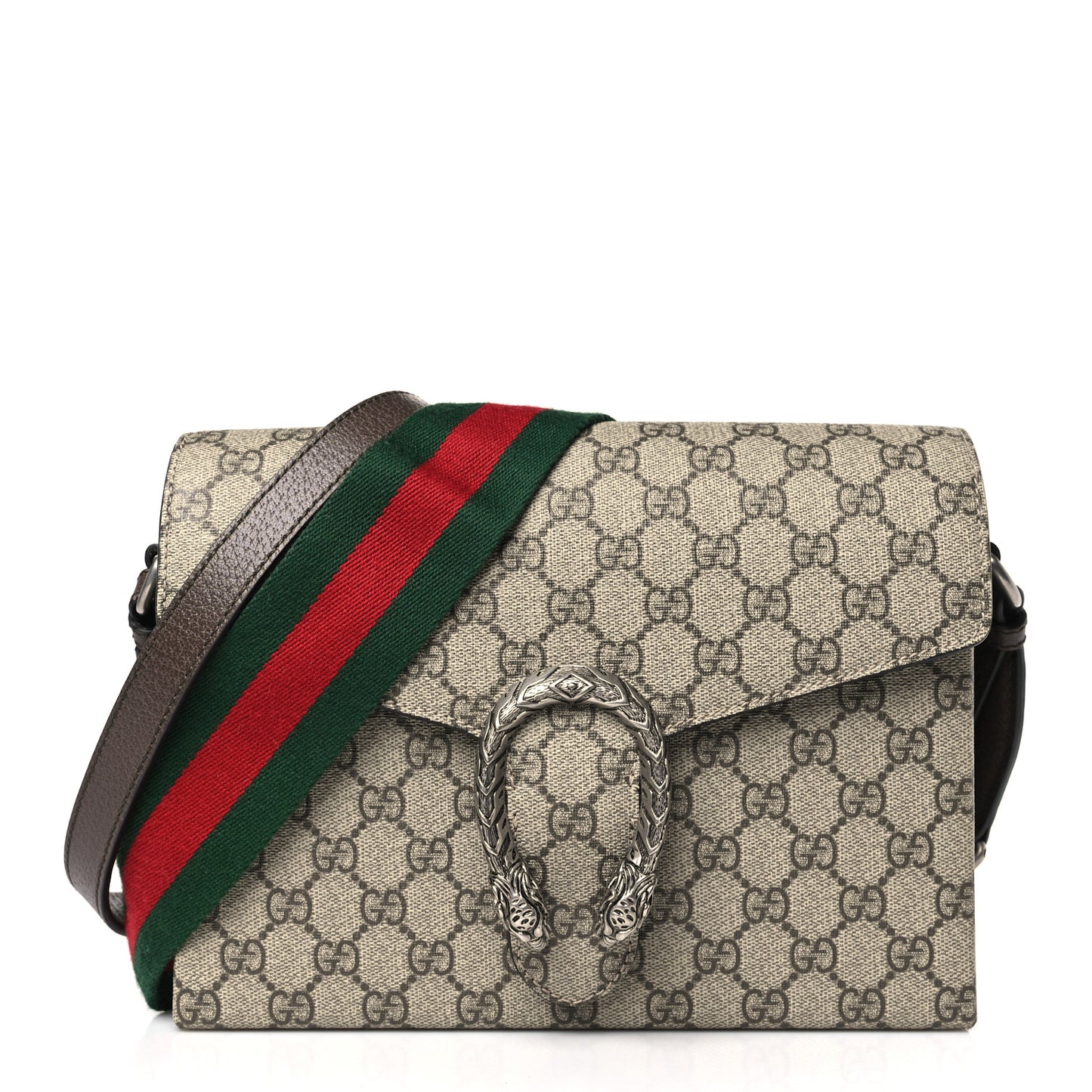 GG Supreme Monogram Dionysus Messenger Bag Beige New Acero