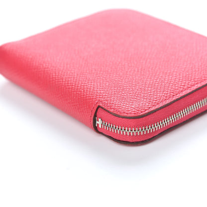 Hermes Epsom Silk'in Compact Wallet Rose Extreme 8 of 8