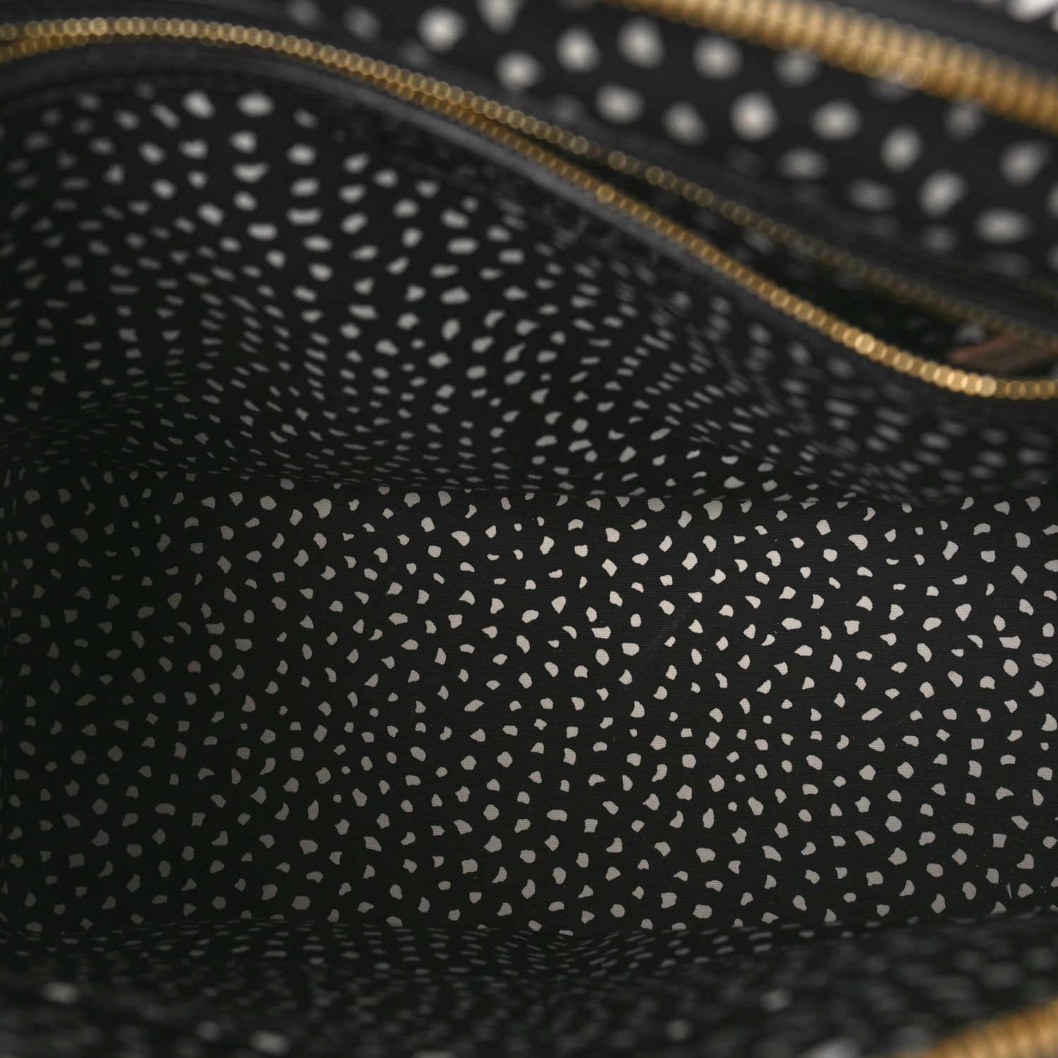 Louis Vuitton Vernis Kusama Infinity Dots Lockit MM Black 5 of 9