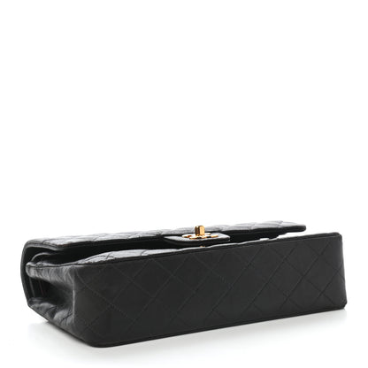 Chanel Lambskin Quilted Medium Double Flap Black 4 of 12