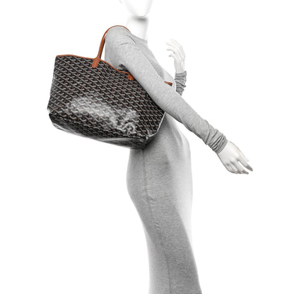 Goyard Goyardine Saint Louis PM Black Gold 2 of 15